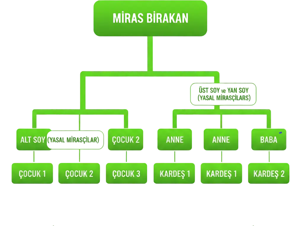 mirasçılık şeması