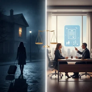 terk nedeniyle boşanma