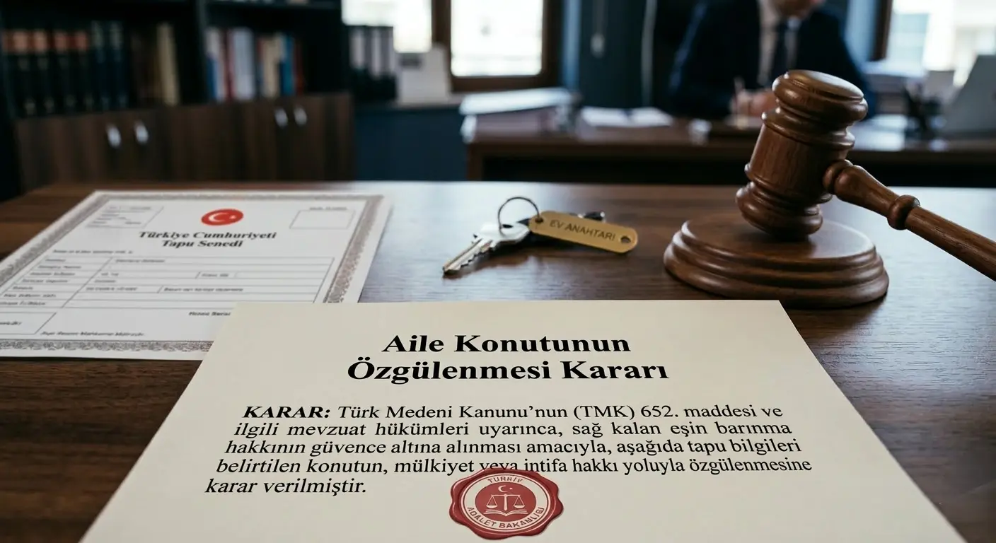 Aile Konutunun Özgülenmesi Kararı