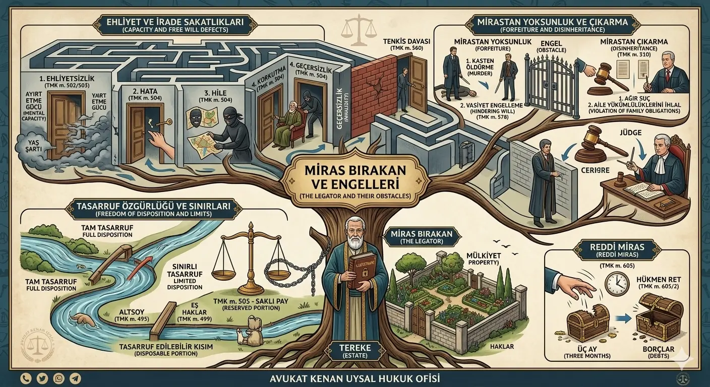 Ölüme Bağlı Tasarruflarda Ehliyet ve İrade